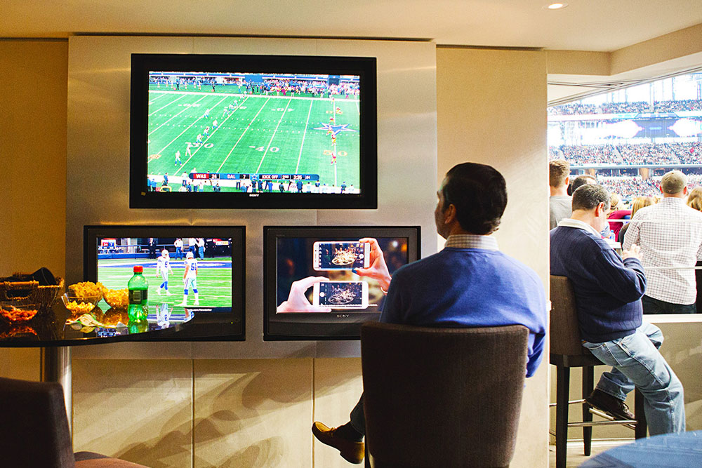 Field Level Suites at AT&T Stadium